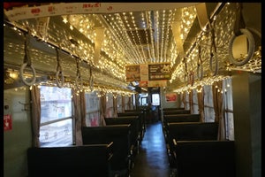 JR九州、唐津線を光でつなげるイルミネーション列車を3日間運行へ