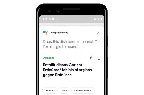 Googleアシスタントの通訳モードがスマホでも利用可能に 44言語をサポート マイナビニュース