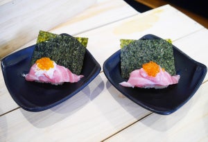 贅沢の極み! かっぱ寿司の「三段つかみ寿司」に本鮪大とろが登場