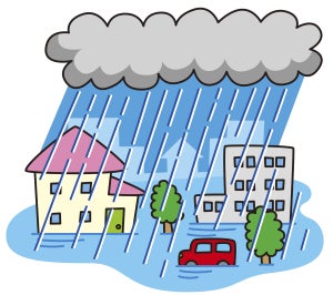 豪雨や台風による水害は、火災保険の補償対象になる?