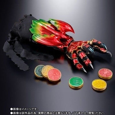 仮面ライダーオーズ 実際に身につけられるアンク登場 三浦涼介のセリフ新録 マイナビニュース