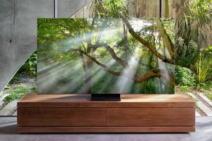 サムスン「99％画面」の狭額縁8Kテレビ、AI採用で画質・音質強化 - CES 2020