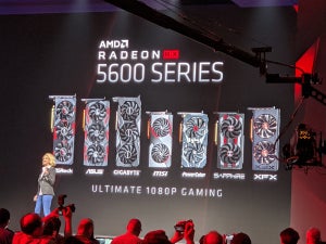 AMD Radeon RX 5600 XT発表、1080p最高性能をうかがう279ドルGPU - CES 2020