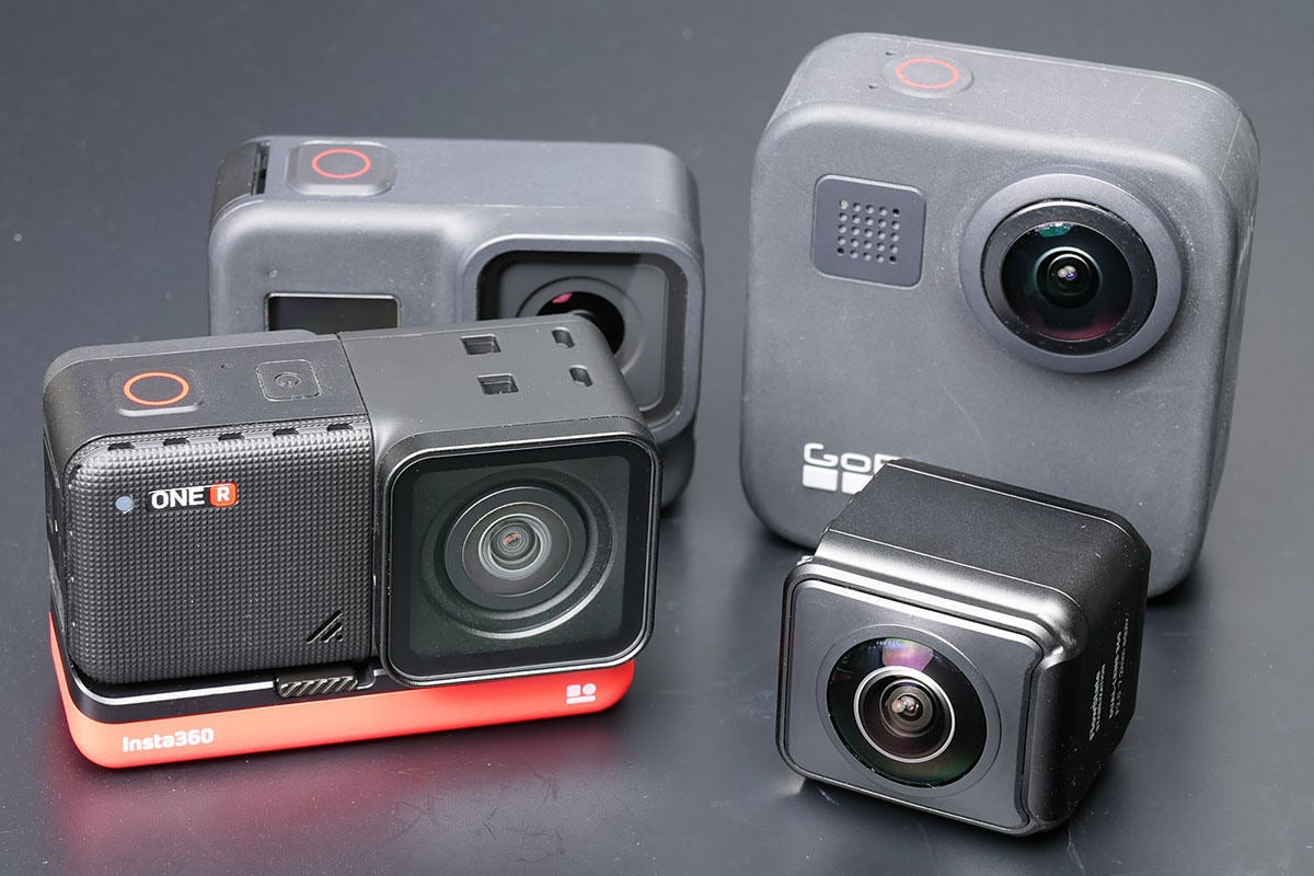 合体式アクションカメラ Insta360 One R Goproと比べた マイナビニュース