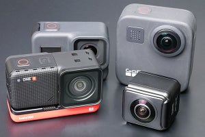 合体式アクションカメラ「Insta360 ONE R」、GoProと比べた