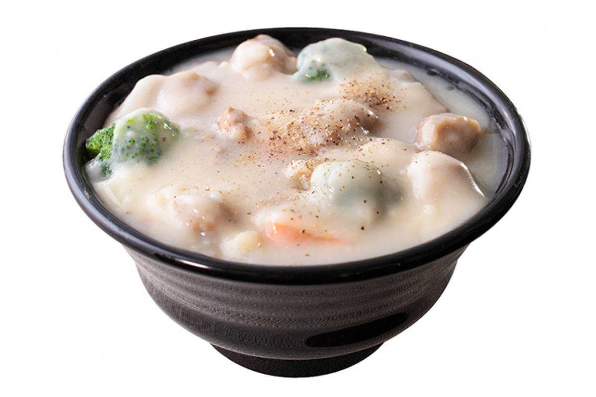 「クリームシチュー肉めし」(税込690円)