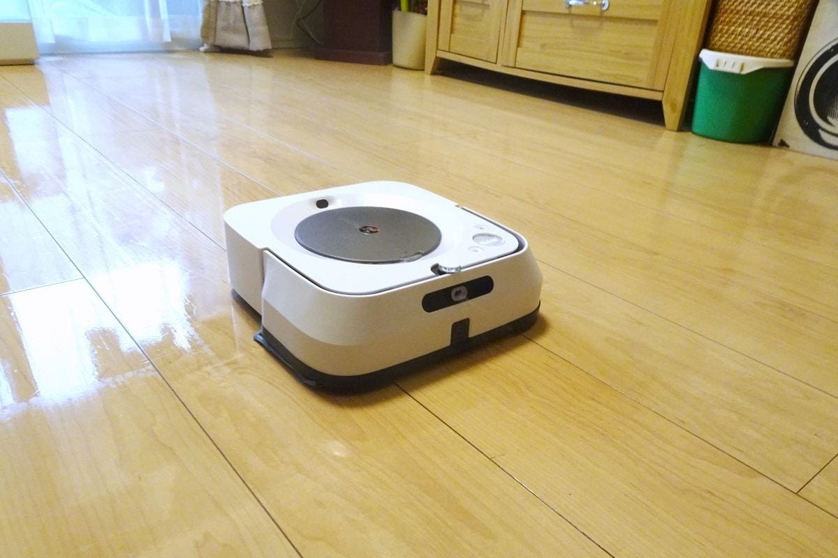 床拭きロボット「ブラーバ ジェット m6」レビュー、「ルンバ」との連携