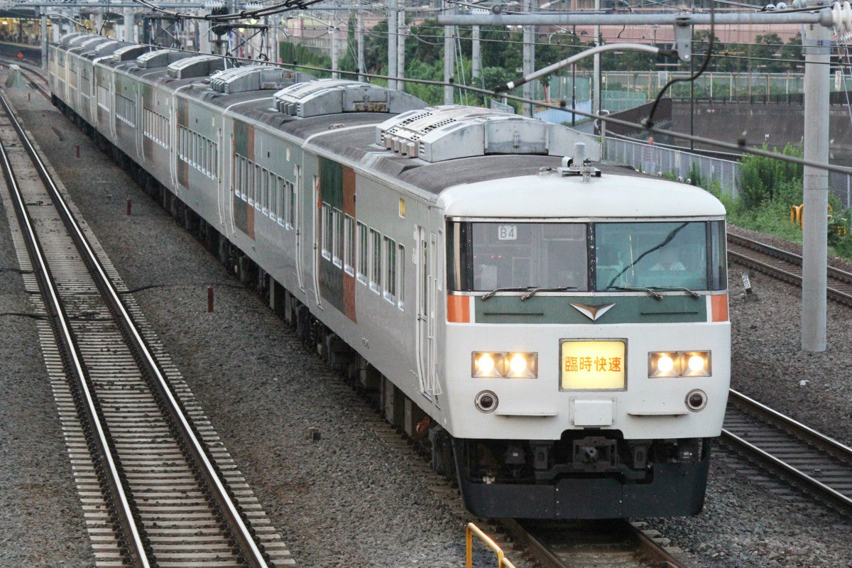 Jr東日本185系 快速 ムーンライトながら 春休み期間の9日間運転 マイナビニュース