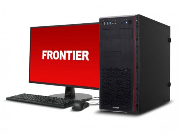 FRONTIER、フロントパネルを一新 冷却能力を強化したデスクトップPC