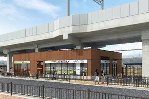 阪急電鉄、洛西口駅付近の高架下「TauT阪急洛西口」1/29第2期開業