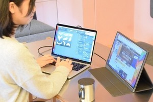 サンコー、薄さ9mmでUSB Type-C接続の15.6型モバイル液晶ディスプレイ