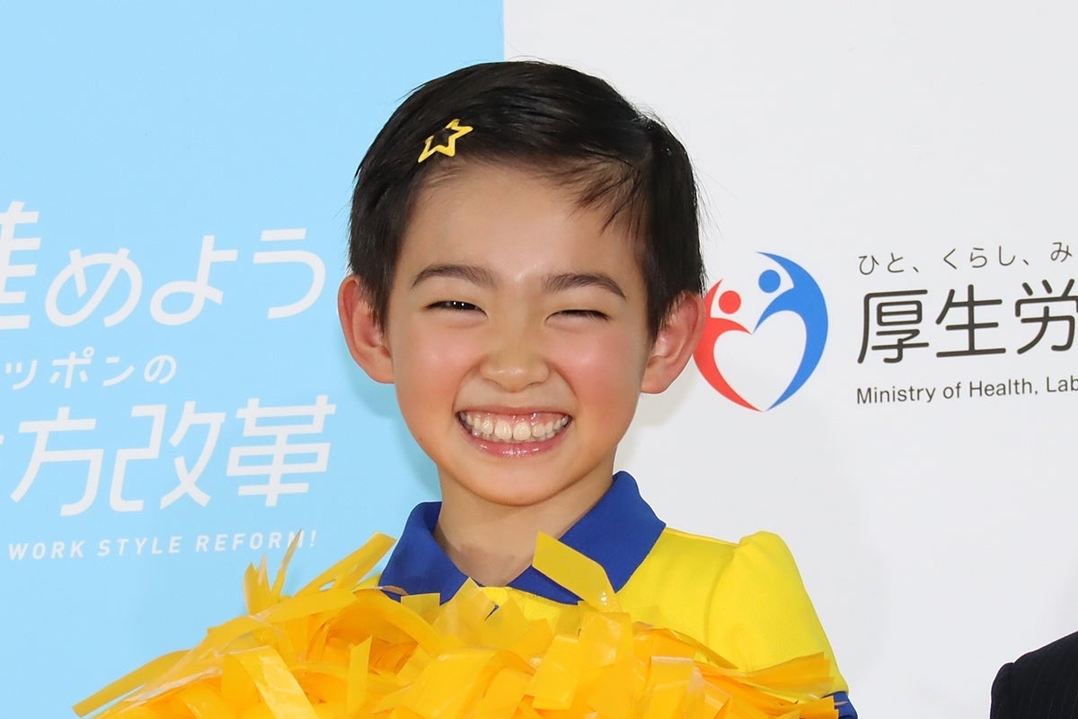 きらりちゃん9歳、改革目標は「時間を無駄にしない」松木安太郎を圧倒 | マイナビニュース