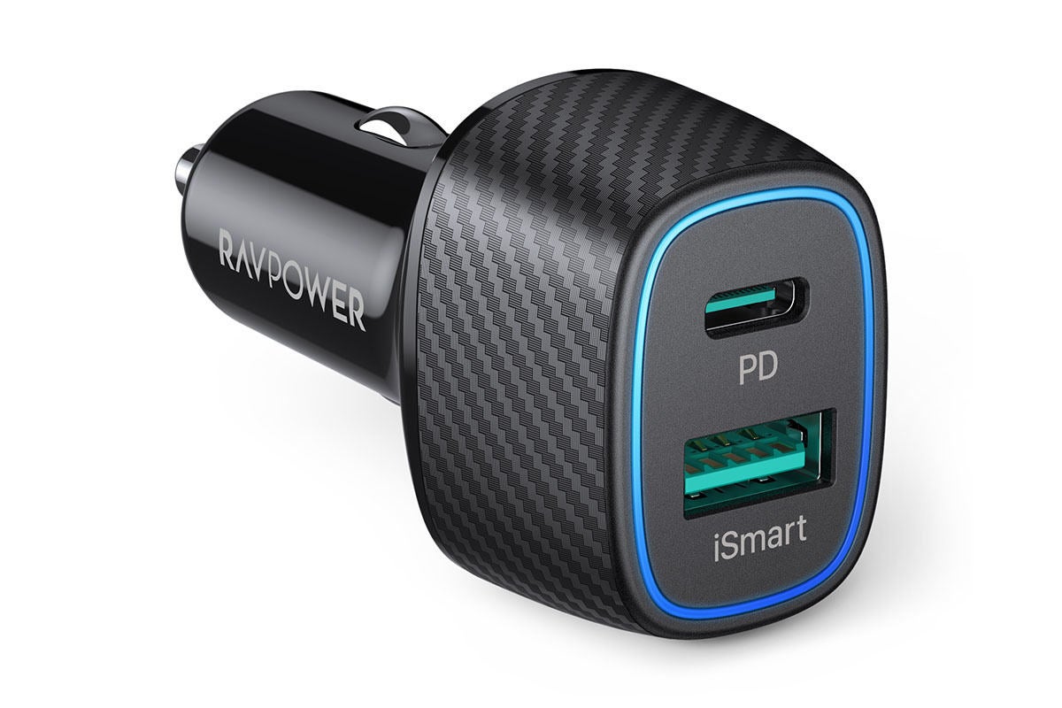 RAVPower、クルマで使える2,399円の高出力充電器 - USB-A/C両対応 | マイナビニュース