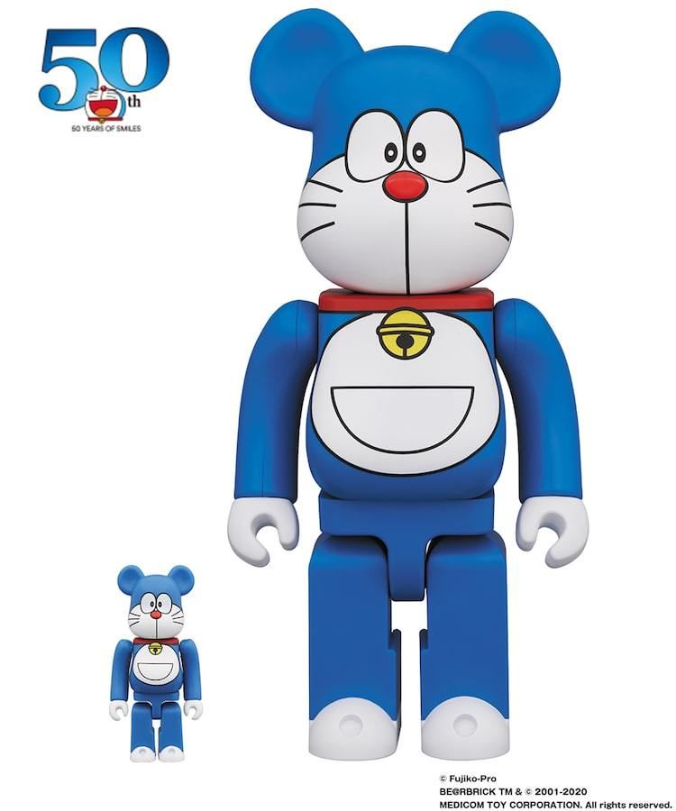 ドラえもん 50周年を記念したbe Rbrick 猫型ロボットが熊のフィギュアに マイナビニュース