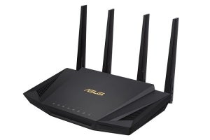 ASUS、最大3,000Mbps通信の「AiMesh」対応Wi-Fi 6ルータ