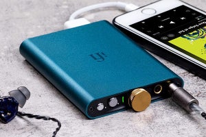 iFi audio史上最小の青いポタアン「hip-dac」、4.4mmバランス対応