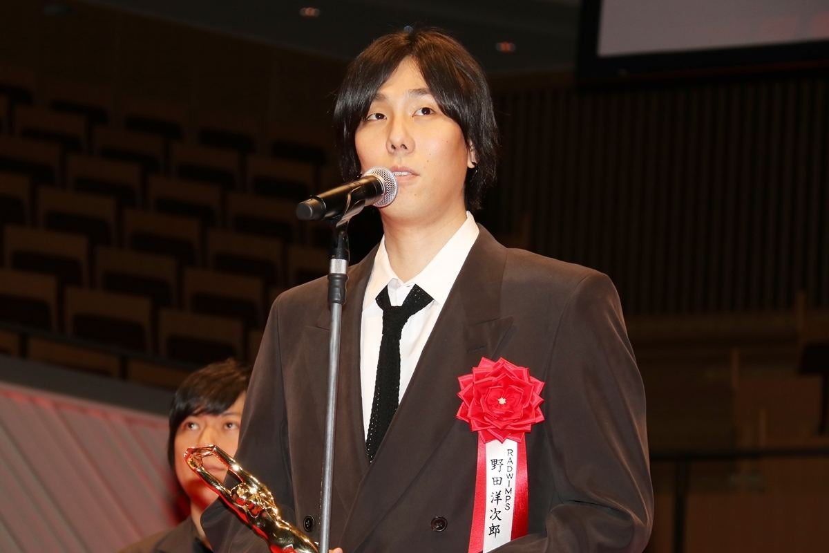 Radwimps野田洋次郎 音楽賞に感慨 本職なので 4年前は俳優として