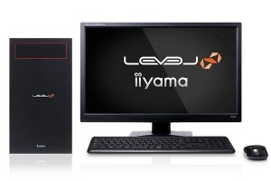 iiyama PC、AMD Radeon RX 5500 XT搭載のゲーミングデスクトップPC