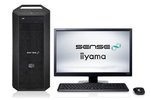 iiyama PC、Intel Core Xを搭載するクリエイター向けデスクトップPC