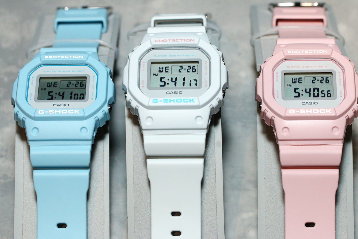 カシオ2020年春夏の時計新製品発表会・「G-SHOCK ニューカラー＆コラボ ...