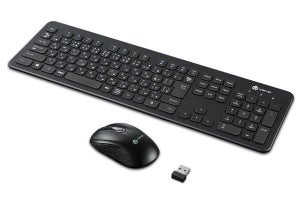 iClever、シンプルデザインのワイヤレスキーボード＆マウスのセット