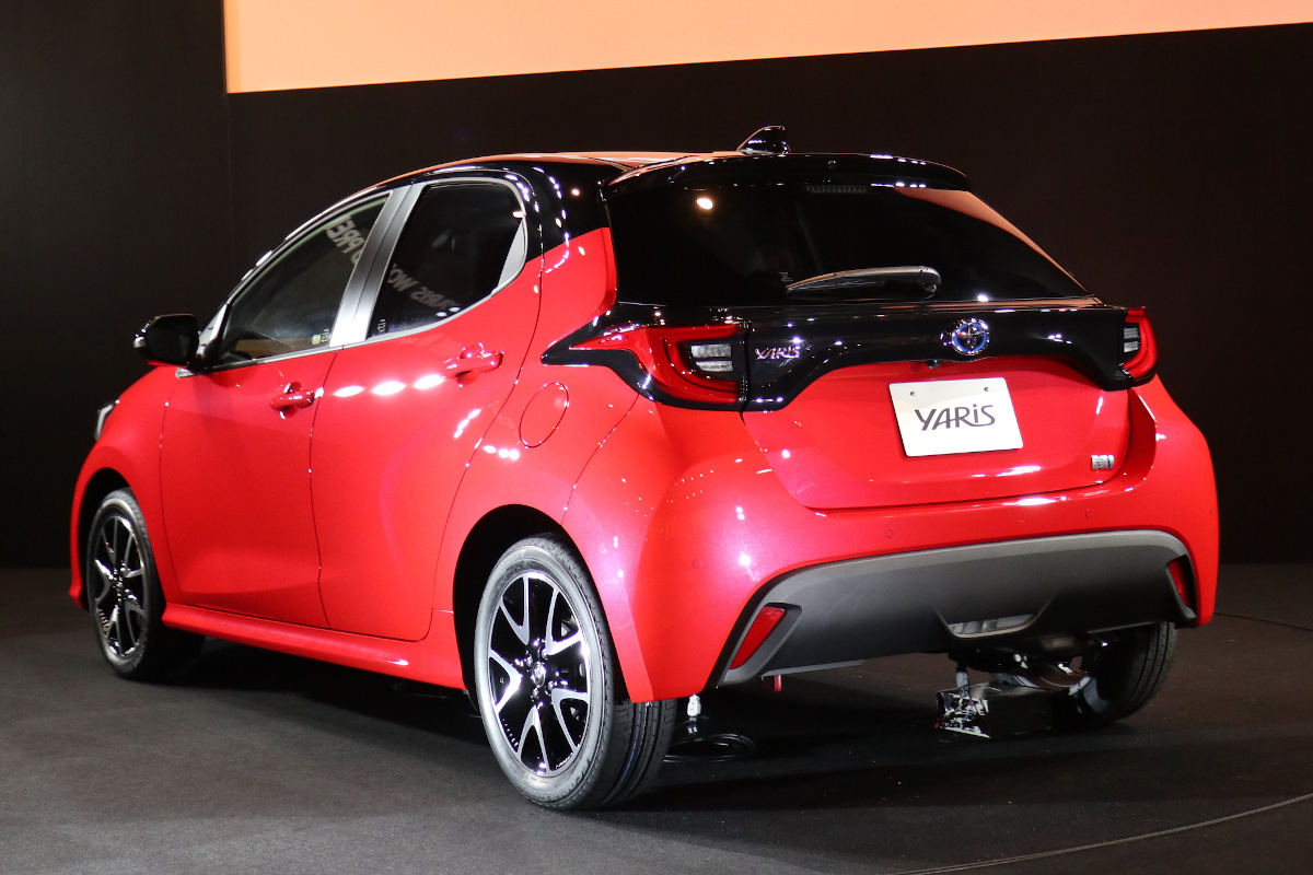 トヨタの新型「ヤリス」