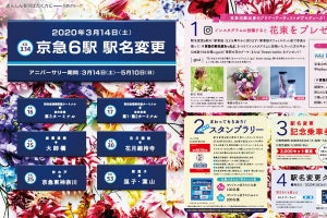 京急電鉄、6駅の駅名変更を記念した看板装飾＆キャンペーン実施へ