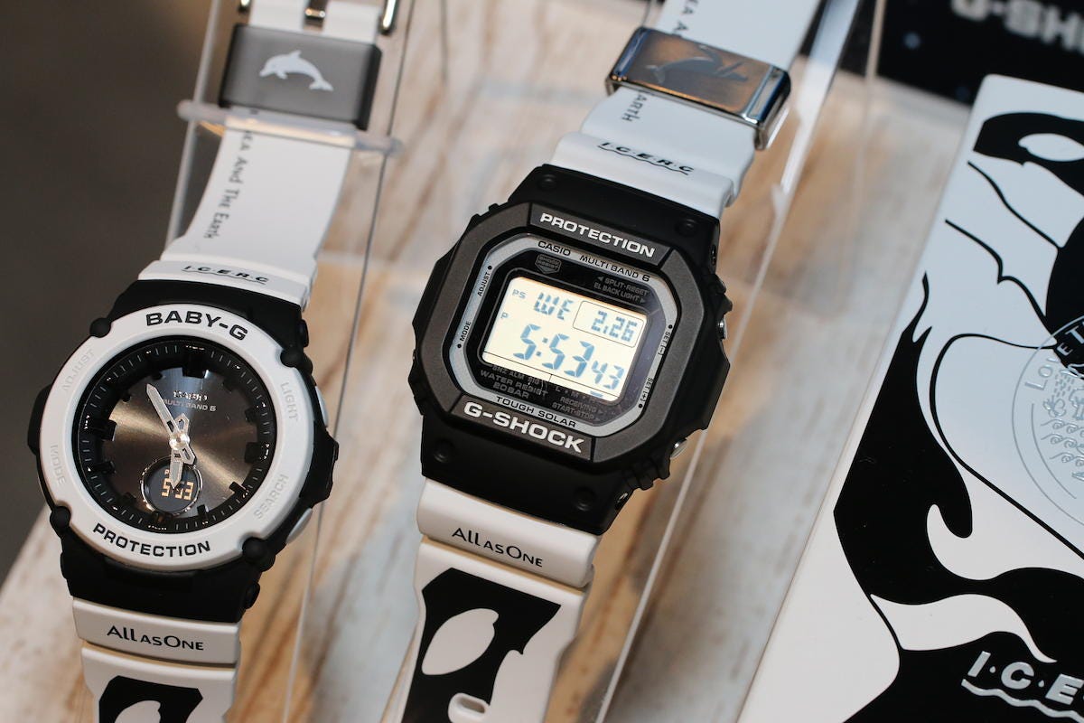 完全限定で販売され即完売したG-SHOCK/イルクジ/シャチ/GW-M5610/電波ソーラー/限定/モノクロ