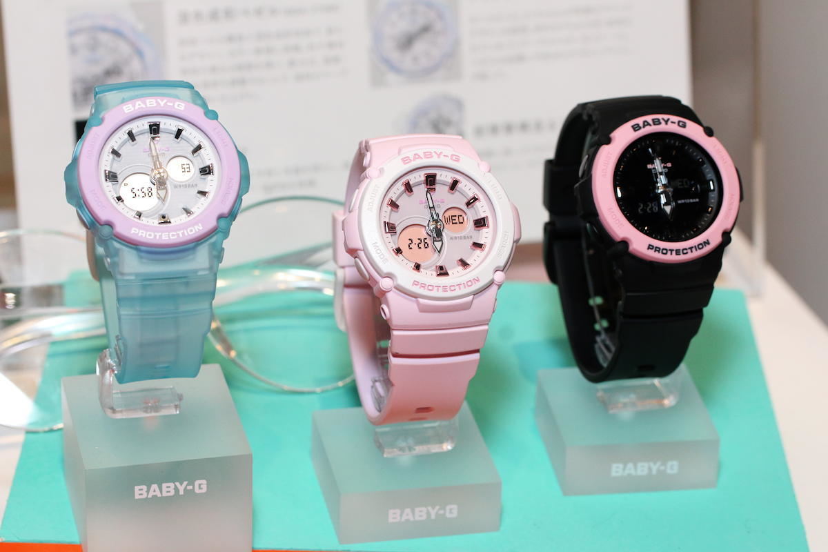 BABY-G BGA-270-2AJF、BGA-270-4AJF、BGA-270-1AJF