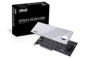 ASUS、M.2 NVMe SSDを4枚まで内蔵できるPCIe 4.0拡張カード