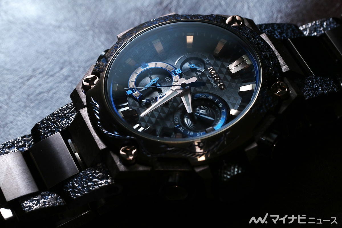 G Shock新作を写真で 頂点mr G Mrg B00sh その名も 衝撃丸 マイナビニュース