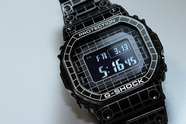 G-SHOCK新作を写真で - 時空を超えるオリジン「GMW-B5000CS