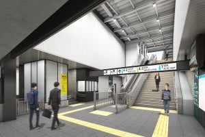 JR東日本、桜木町駅の新改札口6/27供用開始 - 鉄道記念物の展示も