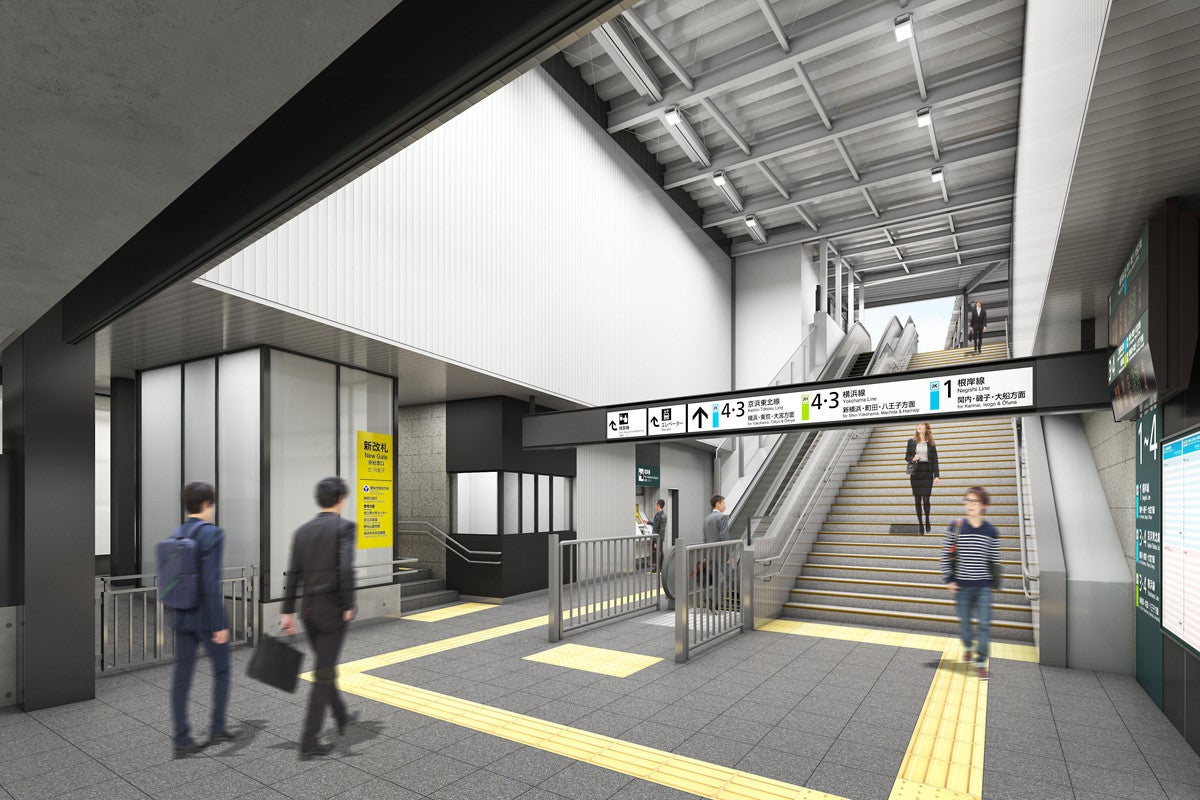 Jr東日本 桜木町駅の新改札口6 27供用開始 鉄道記念物の展示も マイナビニュース