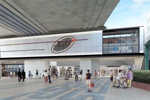 JR西日本、京橋駅の利用者向け設備を改良 - 北口駅舎の外観も刷新