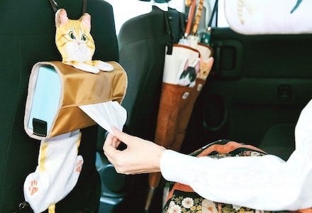 かわいいだけじゃない 便利な車内グッズ フェリシモ猫部 発売 マイナビニュース