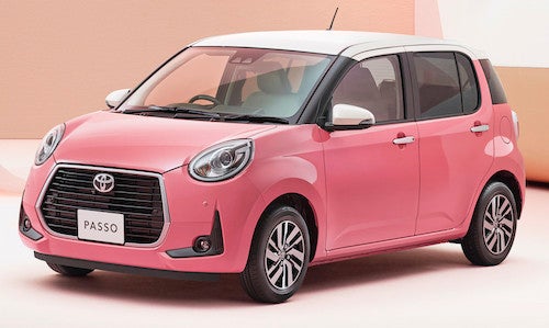 トヨタ おしゃれでかわいいピンクのパッソ特別仕様車を発売 マイナビニュース