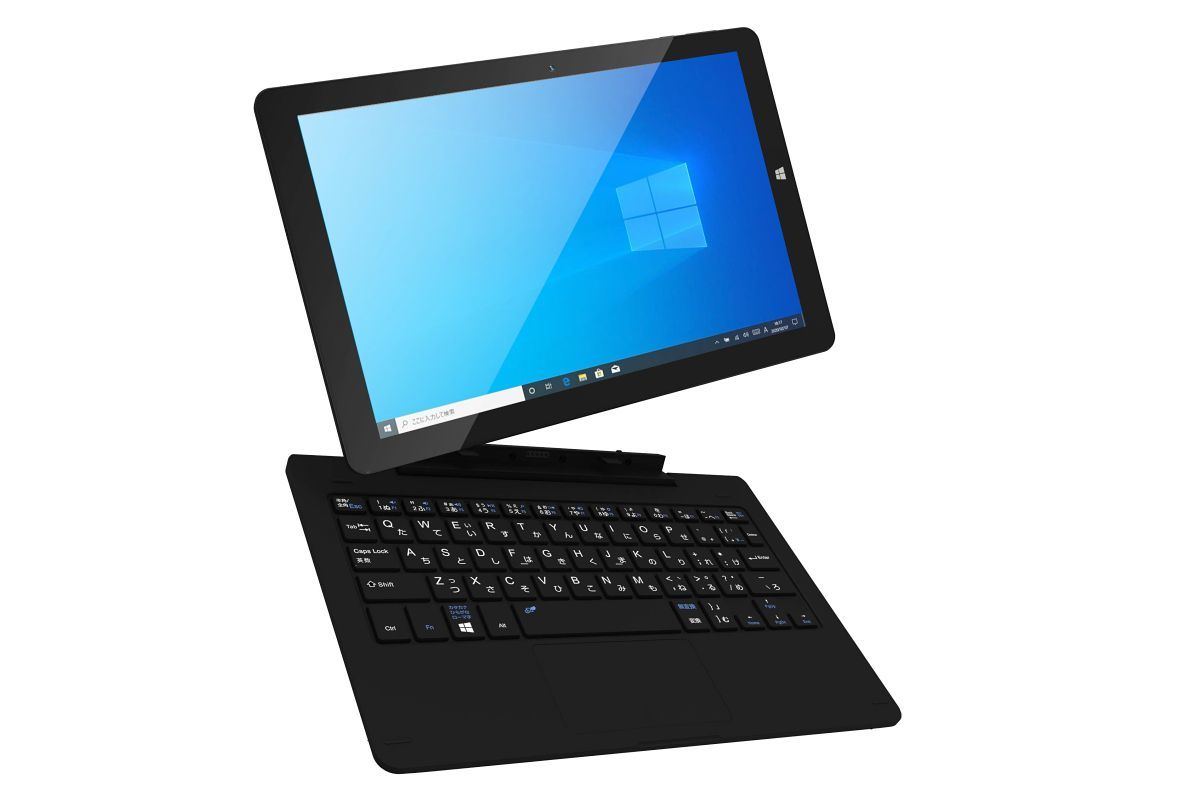 恵安、Windows 10 Proと着脱式キーボードを搭載する10.1型2in1 PC 