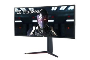 LG、映像を美しく表示する34型横長曲面ゲーミング液晶