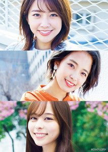 知性と華を併せ持つ! 美人キャスター3人がグラビアで特技を披露