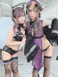 コスプレイヤー宮本彩希とつんこがセクシーツーショット披露 | マイナビニュース