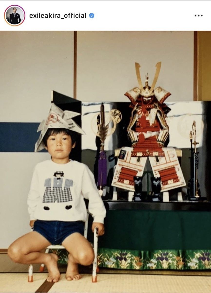 Exile Akira 4歳時の写真が話題 子供の頃からイケメン やはり男前 マイナビニュース