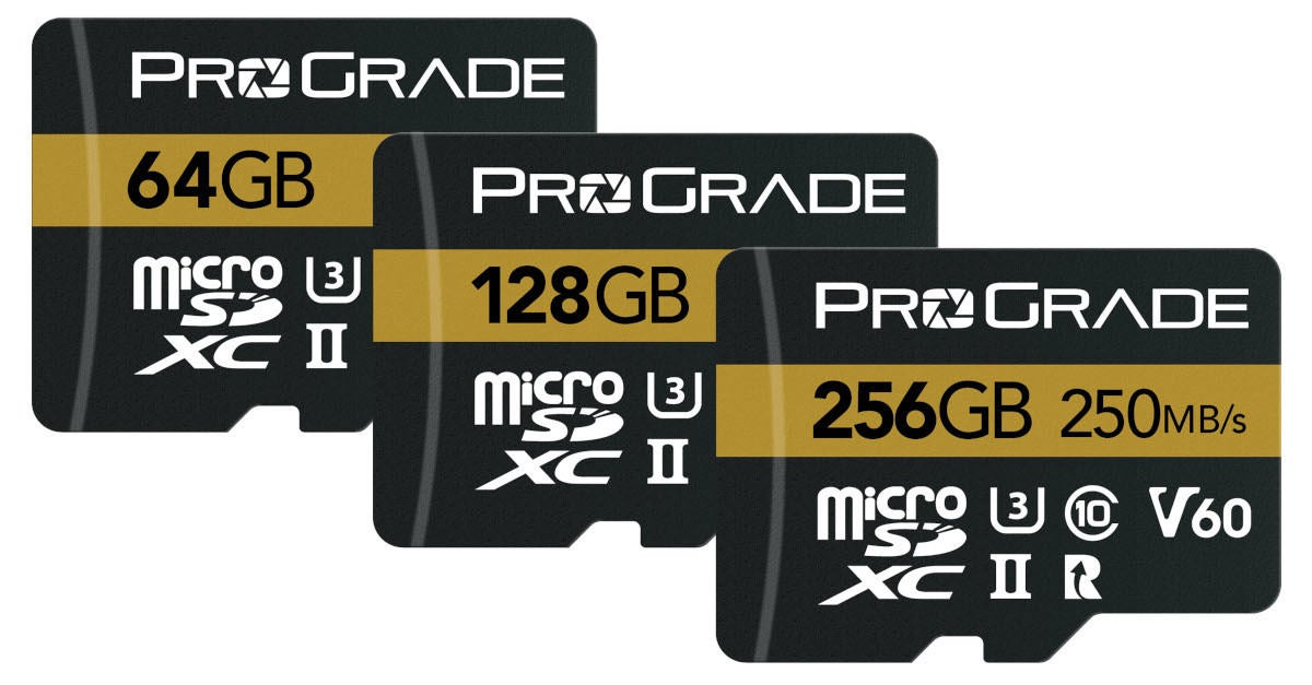 プログレードデジタル 最大転送速度250mb 秒のmicrosdカードを発売 マイナビニュース