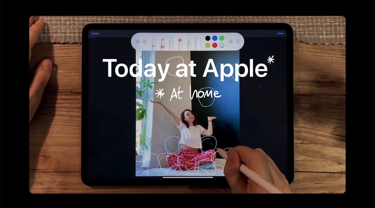 Iphoneやipadの活用術が学べる動画 Today At Apple At Home を公開 アップル マイナビニュース