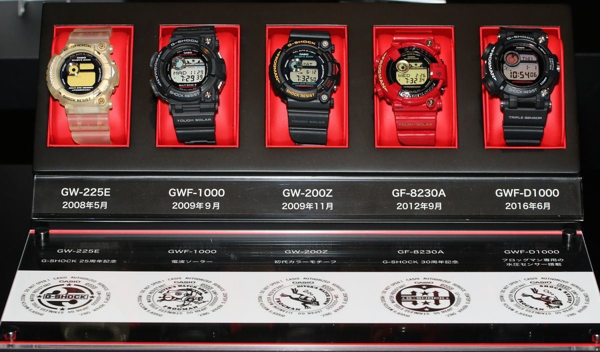 G Shock Frogmanに新作 今度の カエル はなんとアナログモデル マイナビニュース