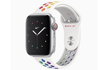 Apple WatchプライドエディションNikeスポーツバンド