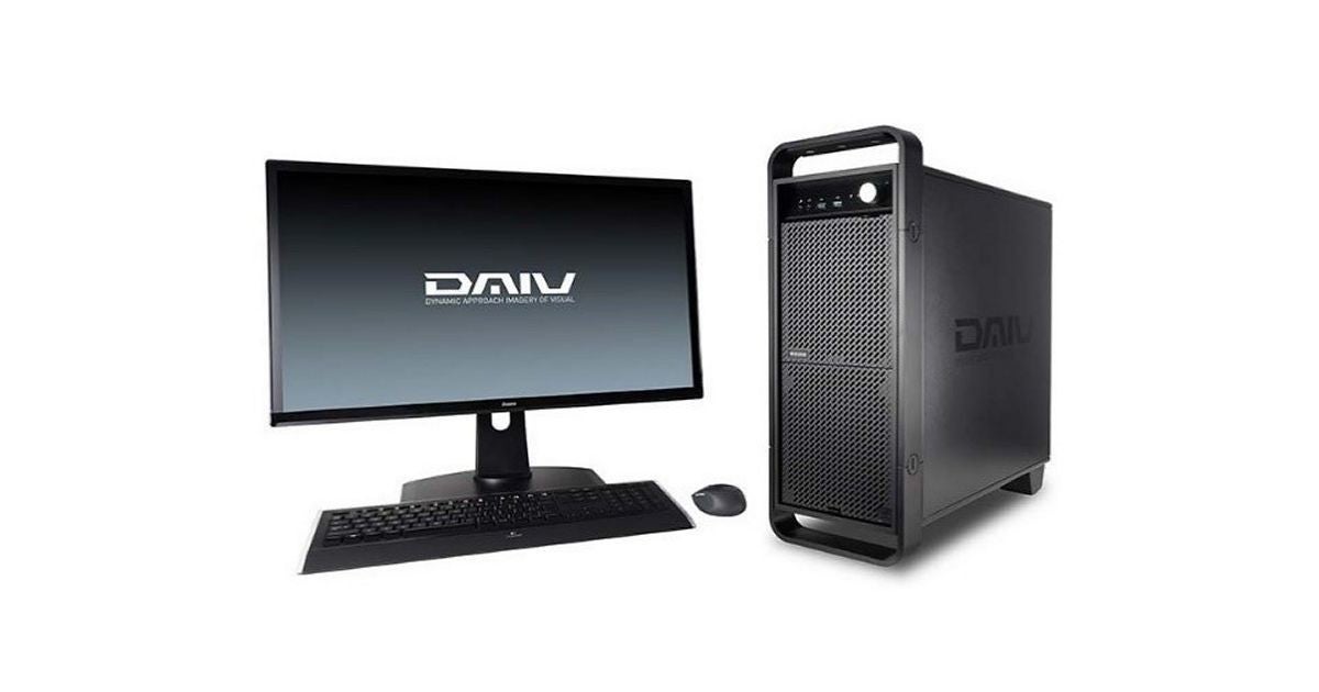 マウス「DAIV」、第10世代Intel CoreとQuadro RTX 4000の