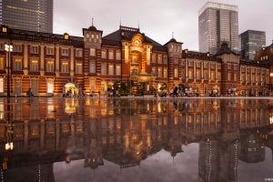 東京駅のオンライン背景用画像＆新幹線のペーパークラフトなど公開