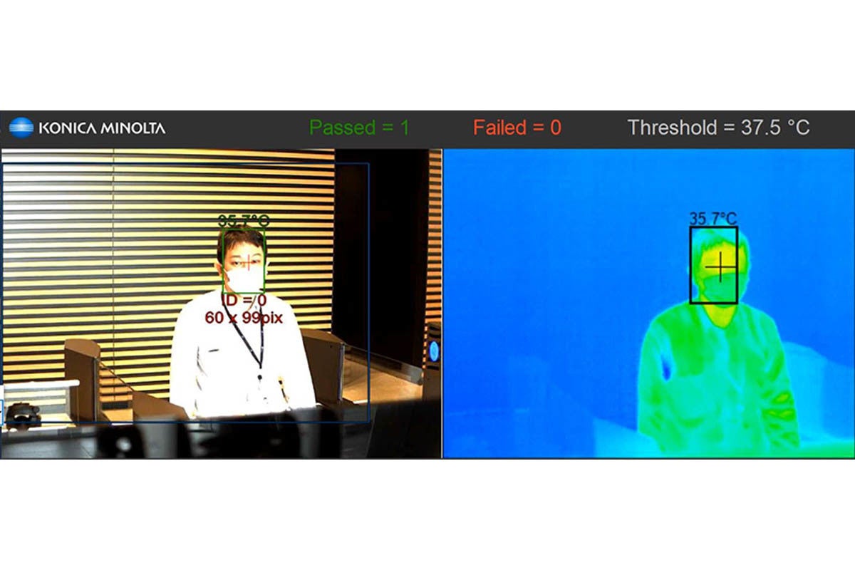 コニカミノルタ Ai解析のサーマルカメラアプリを提供開始 マイナビニュース
