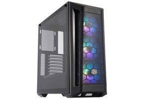 Cooler Master、ファインメッシュでライティングが際立つミドルタワー